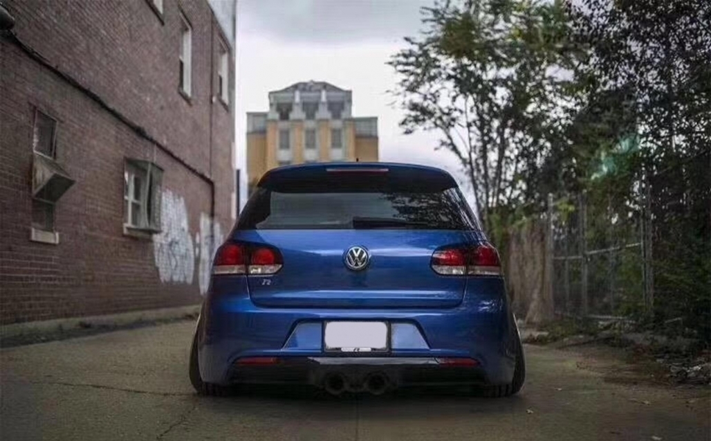 Bara Spate cu Praguri Laterale VW Golf 6 VI (2008-up) R20 Look fara PDC Performance AutoTuning