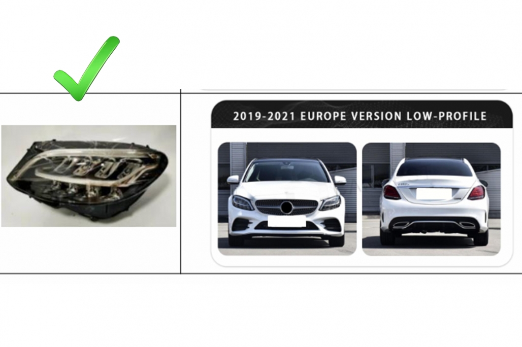 Pachet Exterior Mercedes C-Class W205 Sedan (2018-2022) Conversie la W206 C63 Design Performance AutoTuning