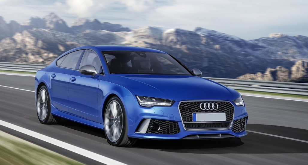 Bara Fata Audi A7 4G Facelift (2015-2018) RS7 Design cu Grile Performance AutoTuning