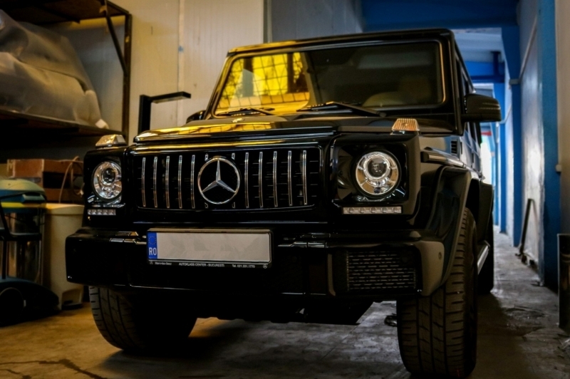 Bara Fata cu Grila Centrala MERCEDES G-Class W463 (1989-2017) G65 GT-R Panamericana Design Performance AutoTuning