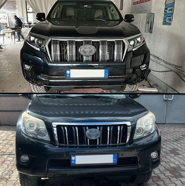 Pachet exterior Kit Conversie Complet Facelift (2018-up) Look Toyota Land Cruiser Prado J150 (2010-2018) Performance AutoTuning