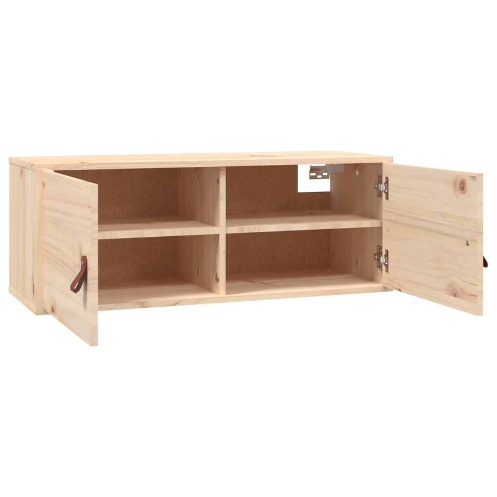 Dulapuri de perete, 2 buc., 80x30x30 cm, lemn masiv de pin GartenMobel Dekor