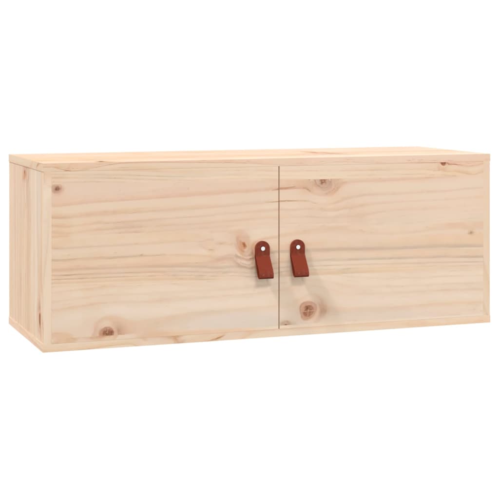 Dulapuri de perete, 2 buc., 80x30x30 cm, lemn masiv de pin GartenMobel Dekor