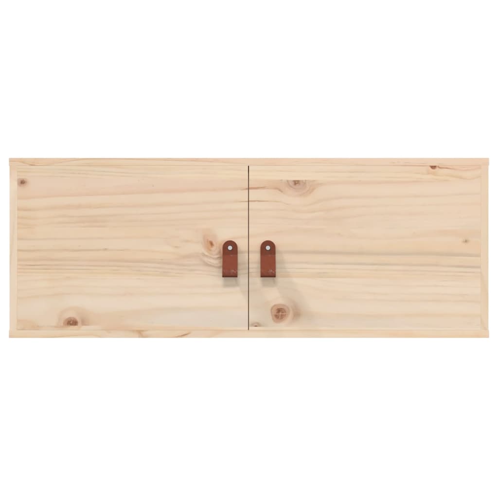 Dulapuri de perete, 2 buc., 80x30x30 cm, lemn masiv de pin GartenMobel Dekor
