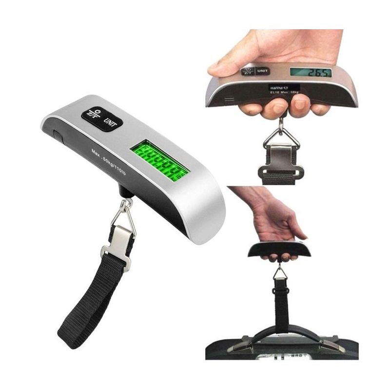 Cantar digital de mana, cantarire bagaje, maxim 50 kg, afisaj lcd, tara MultiMark GlobalProd