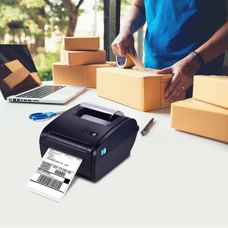 Imprimanta termica portabila awb-uri 110 mm, usb, lan, wifi, windows/android/ios, viteza 160mm/s MultiMark GlobalProd