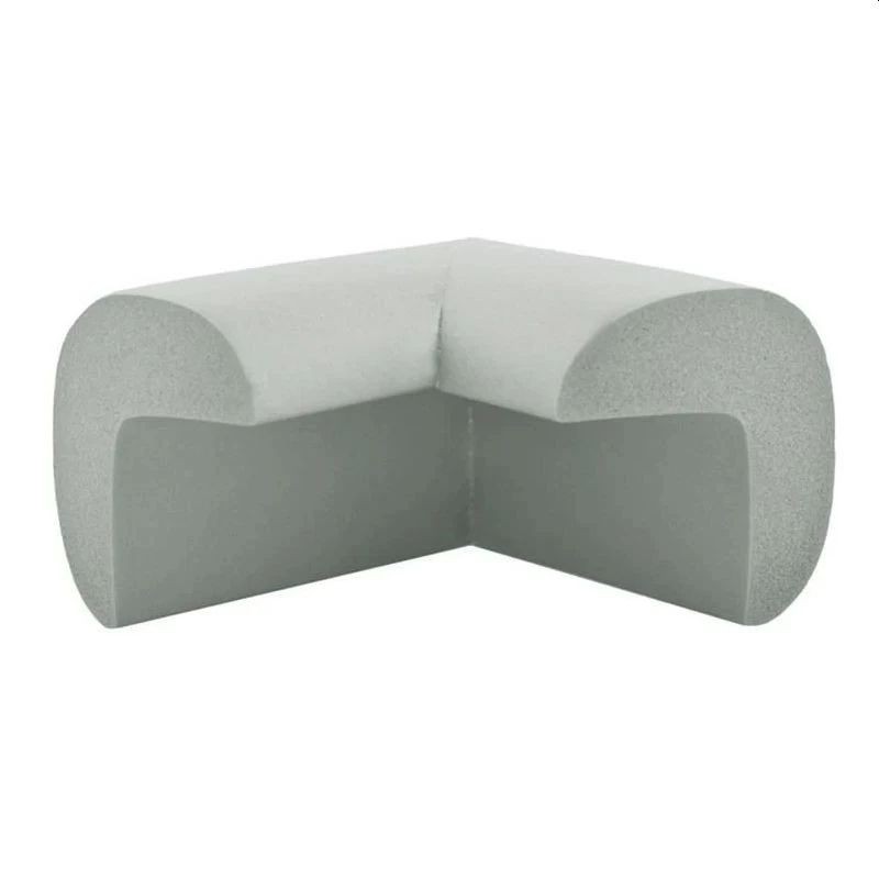 Protectie colturi mobila si muchii, set 10 accesorii spuma, 5.5x3.8 cm culoare gri MultiMark GlobalProd