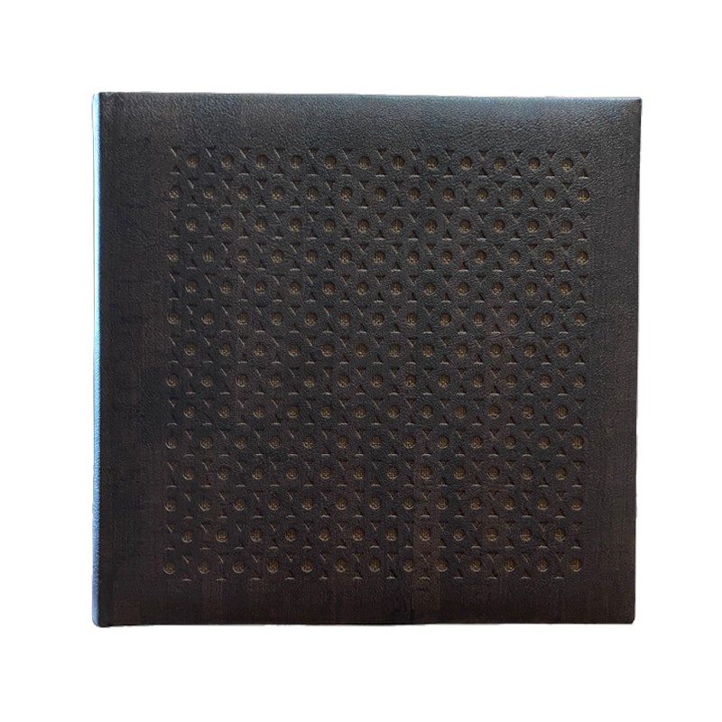 Album foto gatsby 10x15 cm, 200 poze, pagini cartonate, perforatii decorative, maro inchis MultiMark GlobalProd