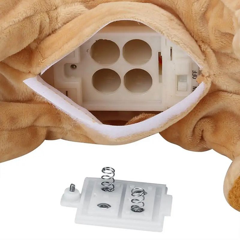 Catel interactiv, buldog francez, latra, se misca, adulmeca, accesoriu zgarda, plus MultiMark GlobalProd