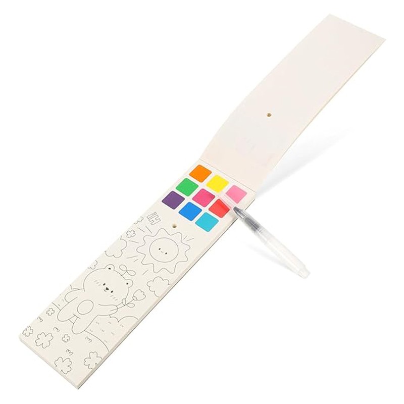 Mini carte de colorat cu apa, notite cu ilustratii, pensula pictura, 4 ani+ MultiMark GlobalProd