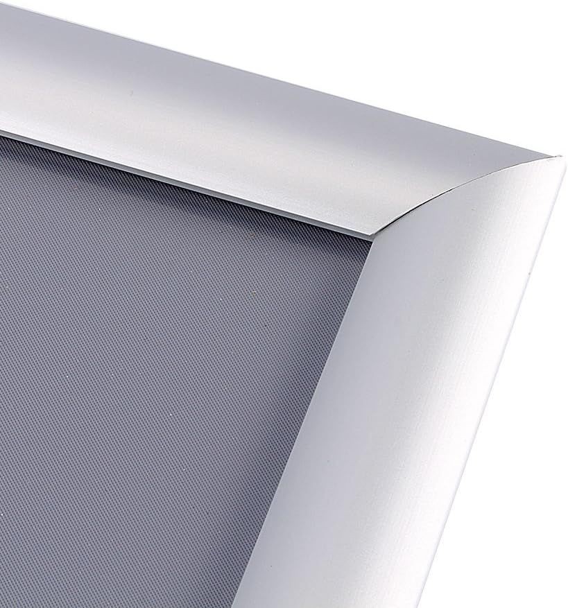 Rama click aluminiu a4, poster frame cu fixare perete, argintie MultiMark GlobalProd