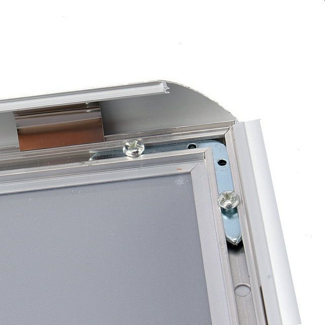 Rama click aluminiu pentru afisare mesaje publicitare, format a2, fixare perete, gri MultiMark GlobalProd