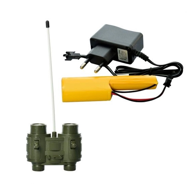 Tanc militar cu telecomanda a1m2, tun, mitraliera, efecte sonore si luminoase, reincarcabil, scara 1:32, 22.3 x 7.2 x 7.8 cm MultiMark GlobalProd