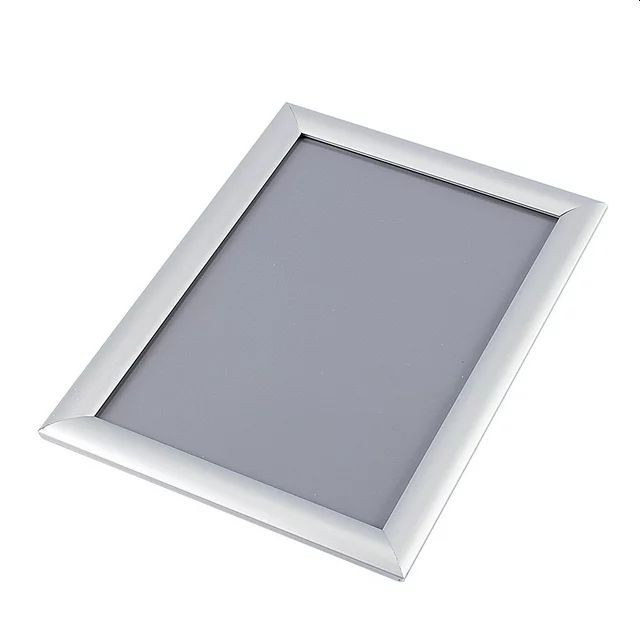 Rama click aluminiu a3, pentru postere sau afise, colturi drepte, gri MultiMark GlobalProd