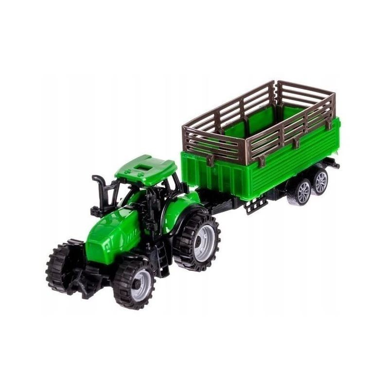 Set de joaca ferma cu utilaje agricole si animale, 102 piese, 54 x 62 x 20 cm MultiMark GlobalProd