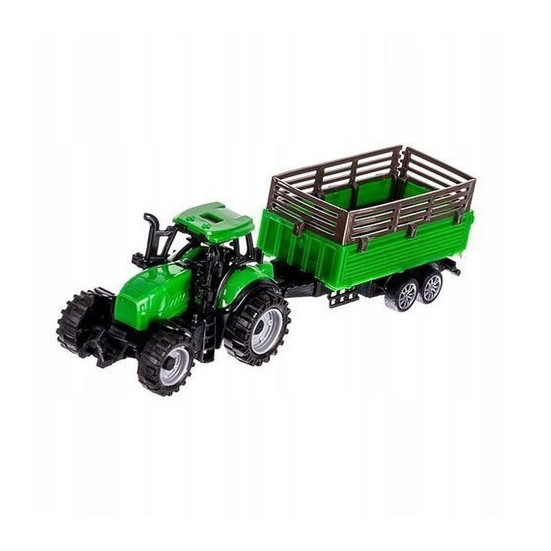 Set de joaca ferma cu utilaje agricole si animale, 102 piese, 54 x 62 x 20 cm MultiMark GlobalProd