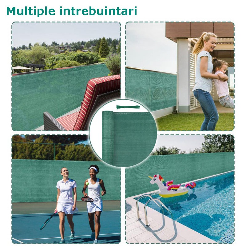 Plasa de umbrire si protectie 2x10 m, grad umbrire 70%, densitate hdpe 70 g/mp MultiMark GlobalProd