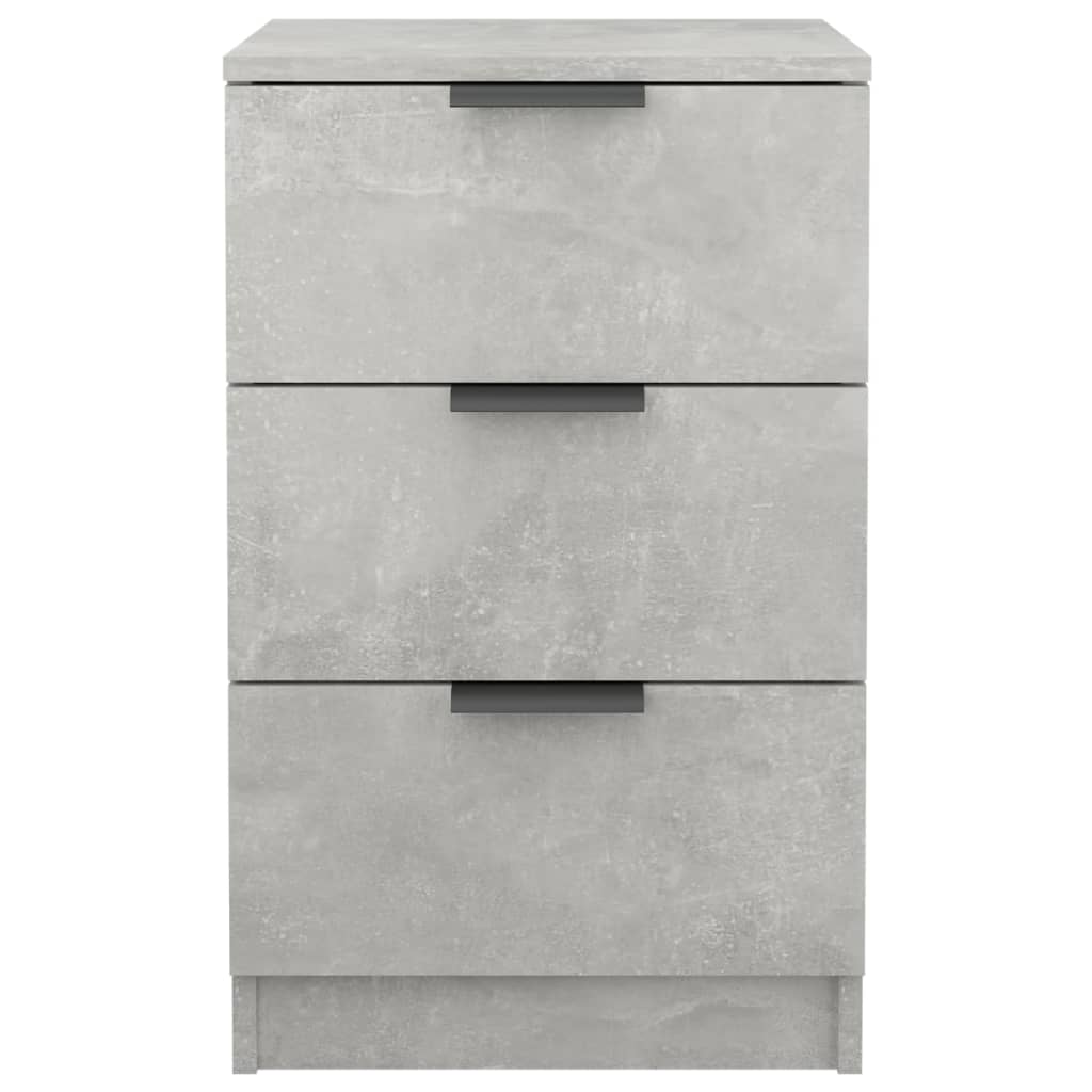 Noptieră, gri beton, 40x36x65 cm GartenMobel Dekor