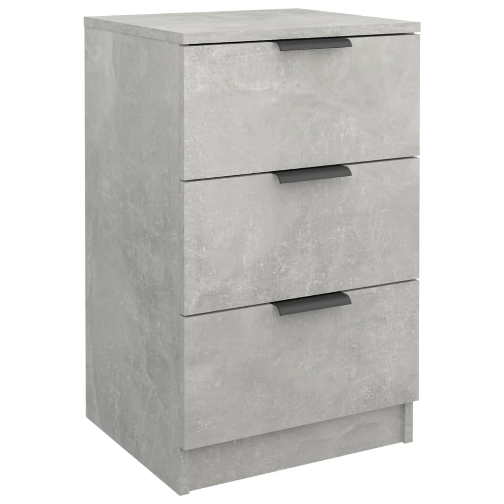 Noptieră, gri beton, 40x36x65 cm GartenMobel Dekor