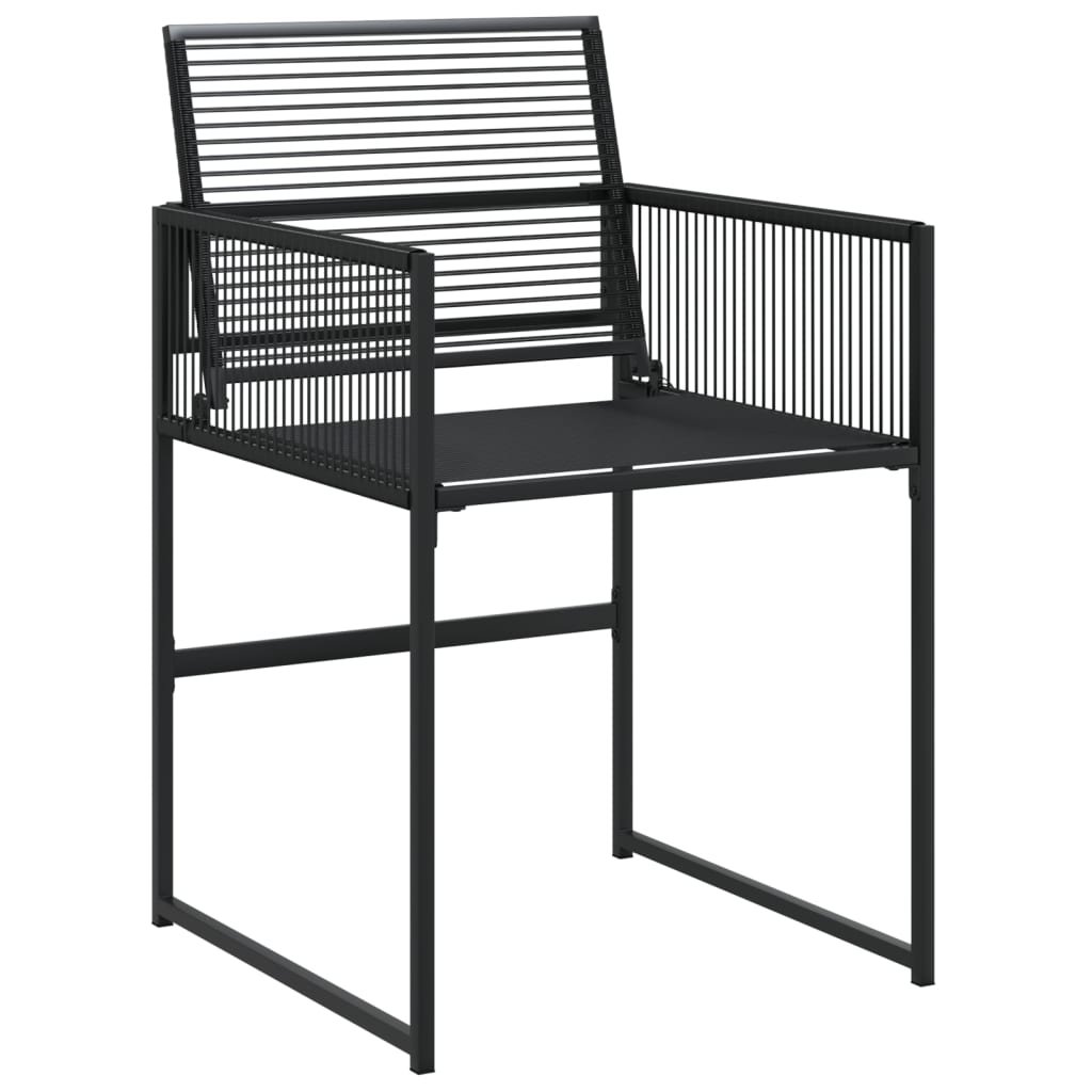 Set mobilier de grădină, 13 piese, negru, poliratan GartenMobel Dekor