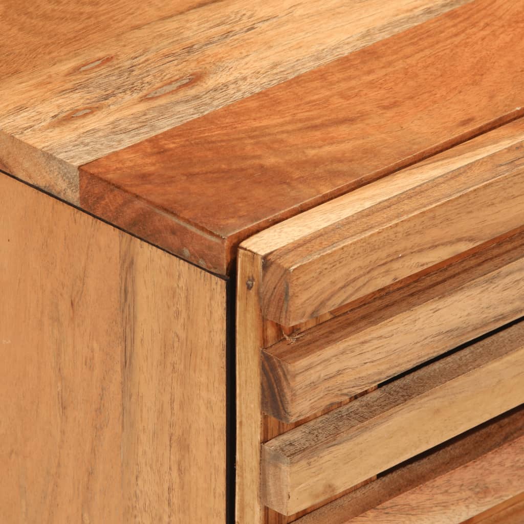 Noptiere, 2 buc., 40x33x46 cm, lemn masiv de acacia GartenMobel Dekor