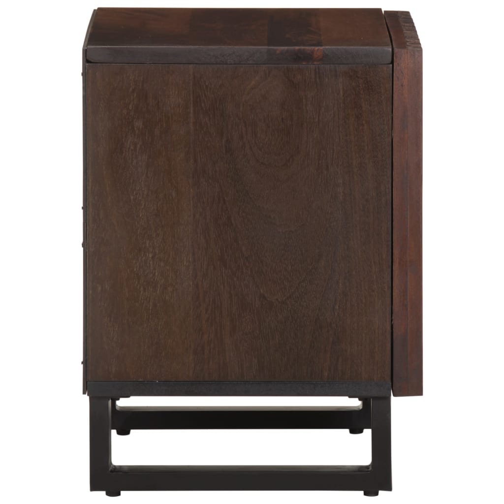 Noptiere, 2 buc., 40x33x46 cm, lemn masiv de acacia GartenMobel Dekor