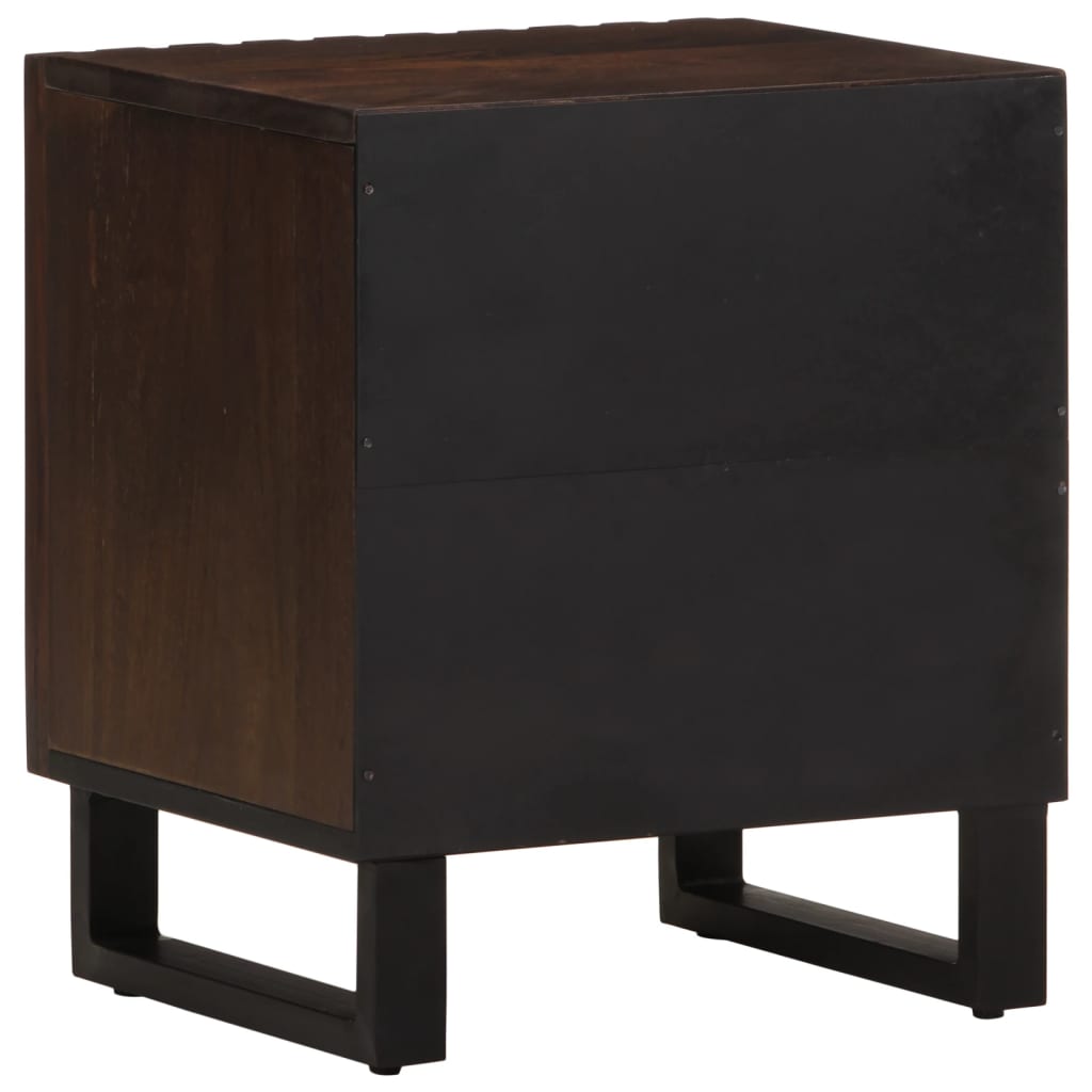 Noptiere, 2 buc., 40x33x46 cm, lemn masiv de acacia GartenMobel Dekor