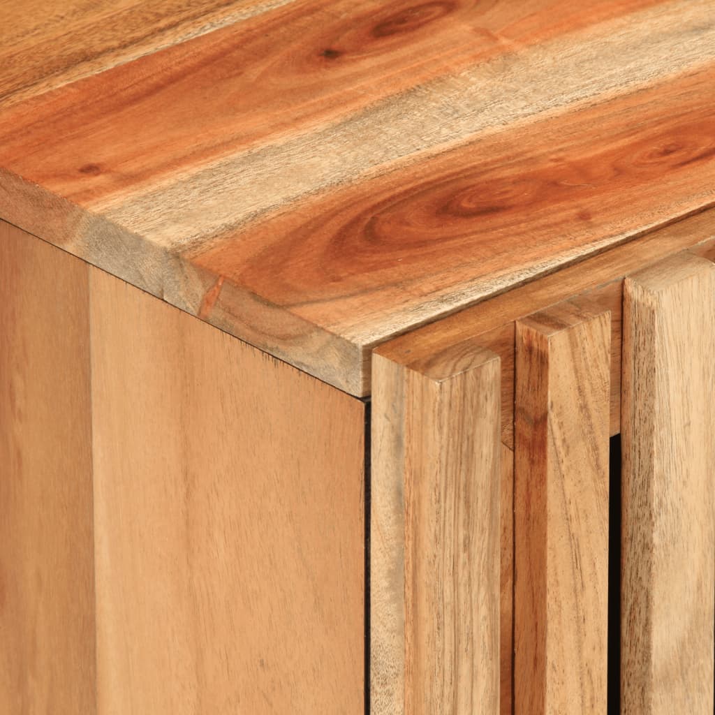 Noptiere, 2 buc., 40x33x46 cm, lemn masiv de acacia GartenMobel Dekor