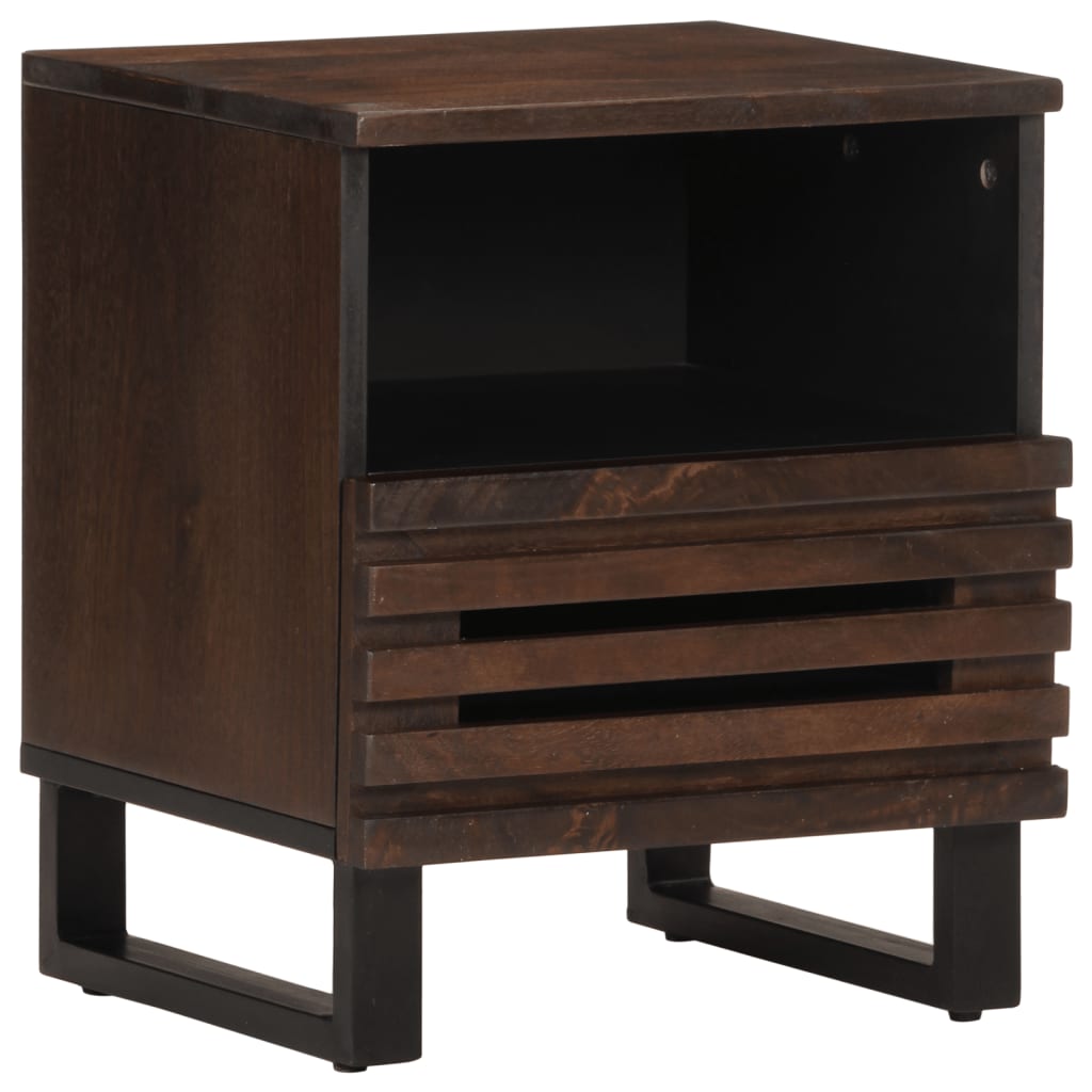 Noptiere, 2 buc., 40x33x46 cm, lemn masiv de acacia GartenMobel Dekor