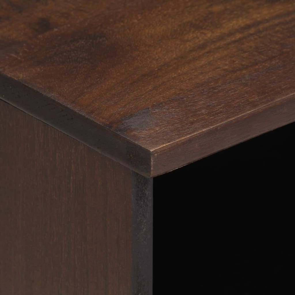 Noptiere, 2 buc., 40x33x46 cm, lemn masiv de acacia GartenMobel Dekor