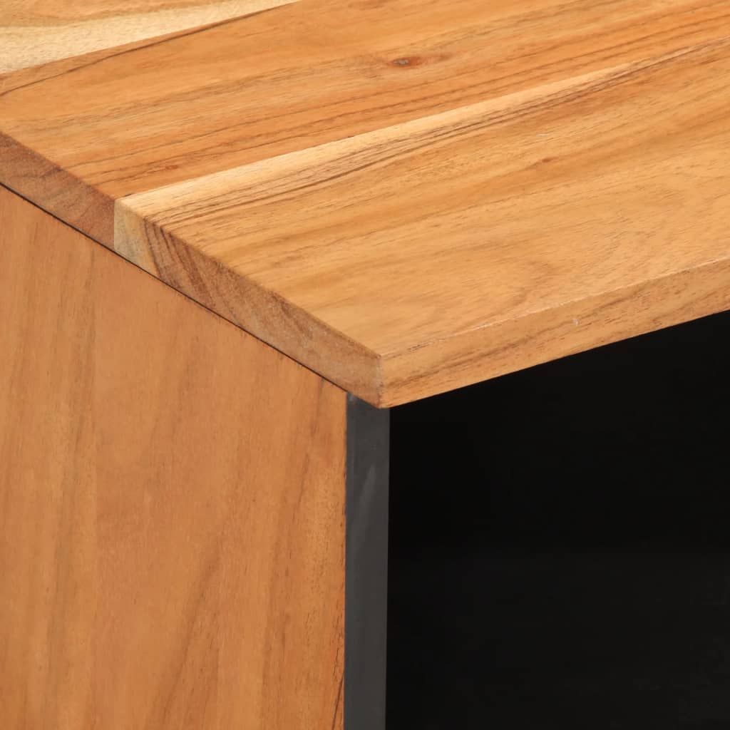 Noptiere, 2 buc., 40x33x46 cm, lemn masiv de acacia GartenMobel Dekor