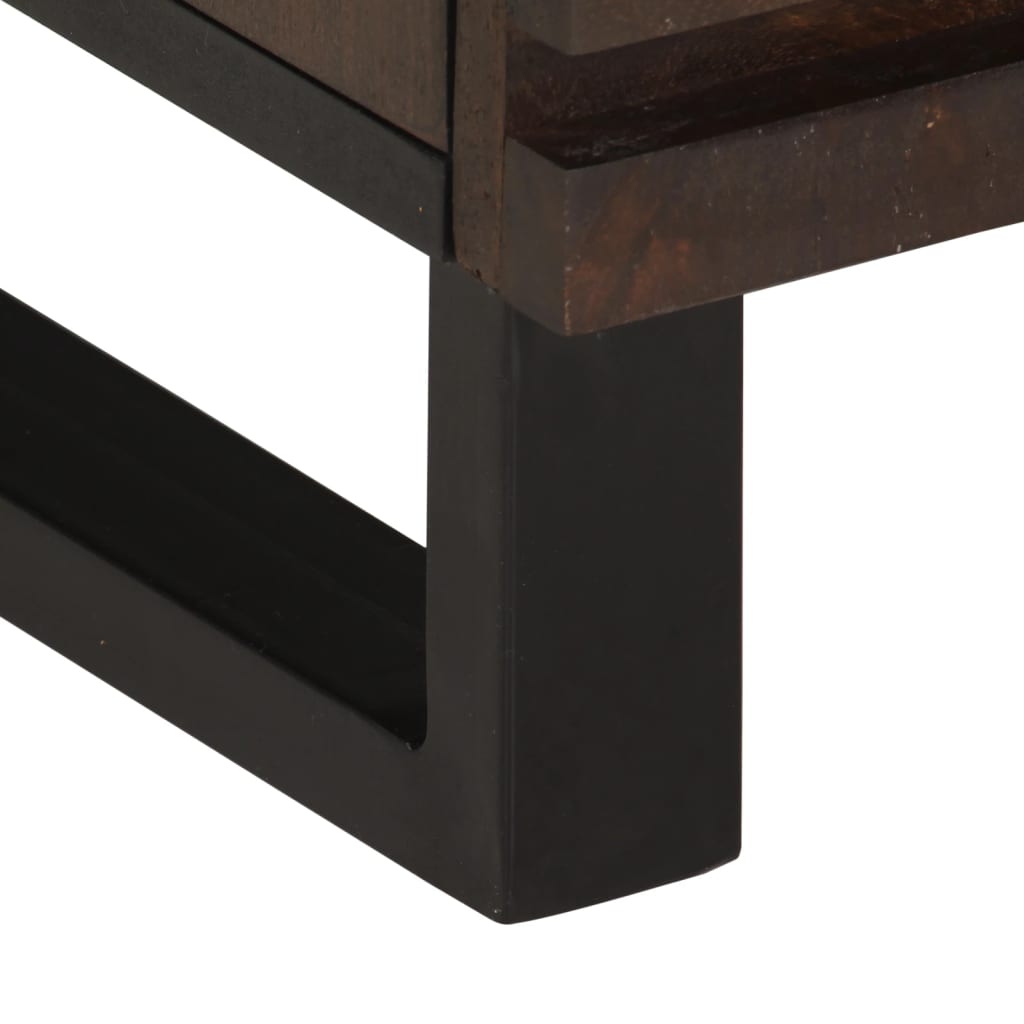 Noptiere, 2 buc., 40x33x46 cm, lemn masiv de acacia GartenMobel Dekor