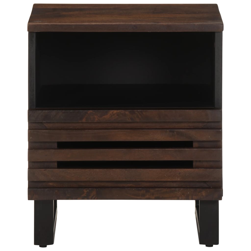 Noptiere, 2 buc., 40x33x46 cm, lemn masiv de acacia GartenMobel Dekor