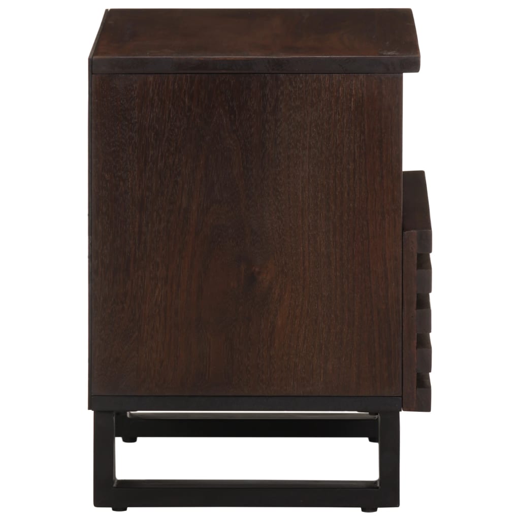 Noptiere, 2 buc., 40x33x46 cm, lemn masiv de acacia GartenMobel Dekor