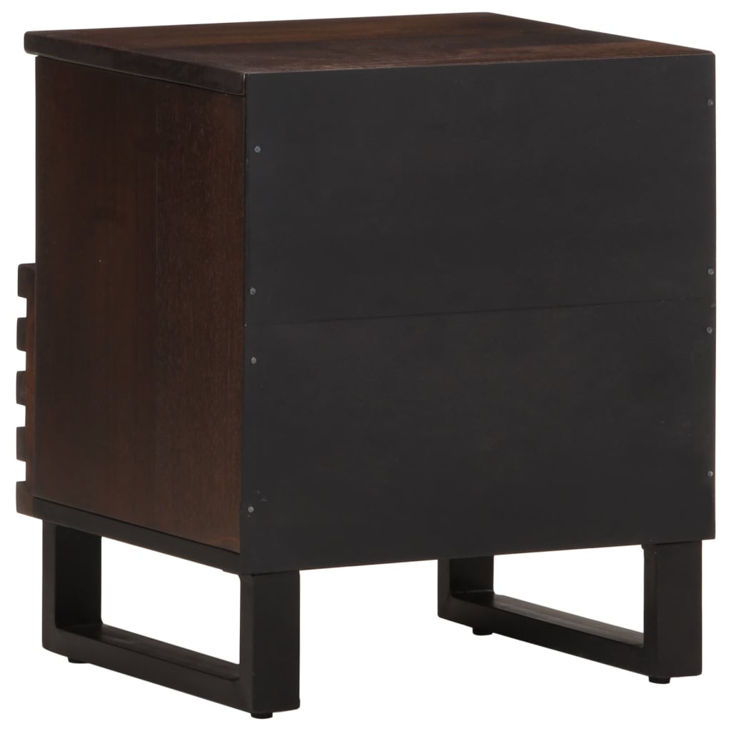 Noptiere, 2 buc., 40x33x46 cm, lemn masiv de acacia GartenMobel Dekor