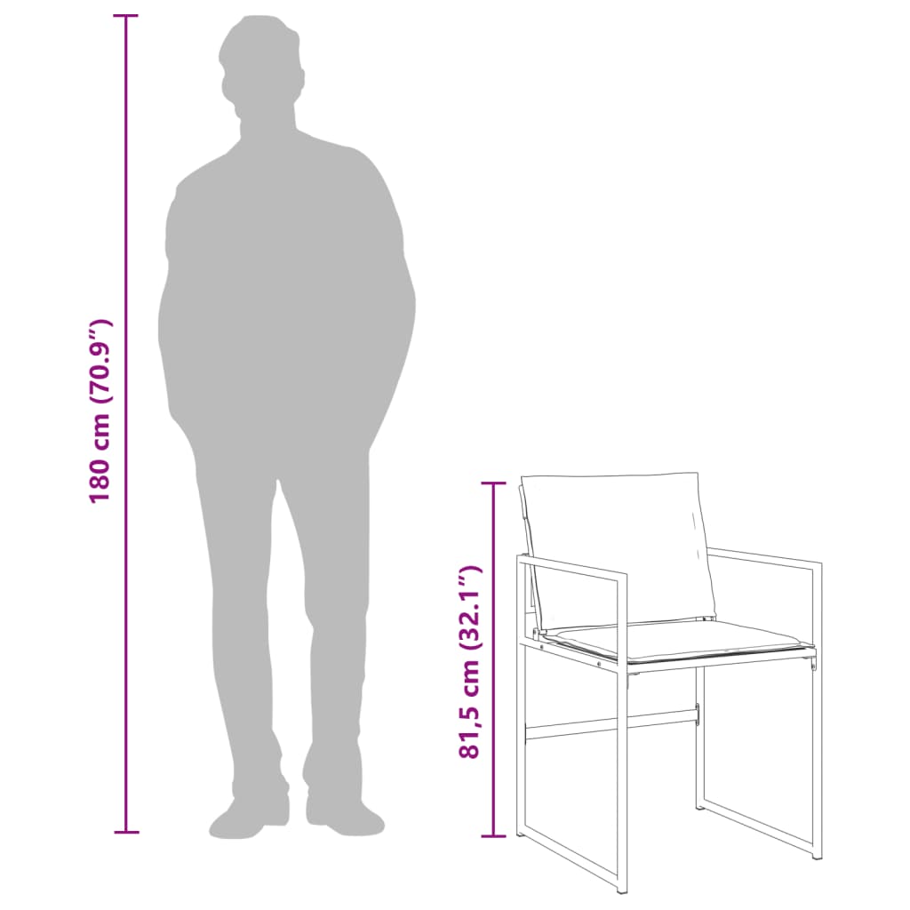 Set mobilier de grădină, 11 piese, cu perne, alb, textilenă GartenMobel Dekor