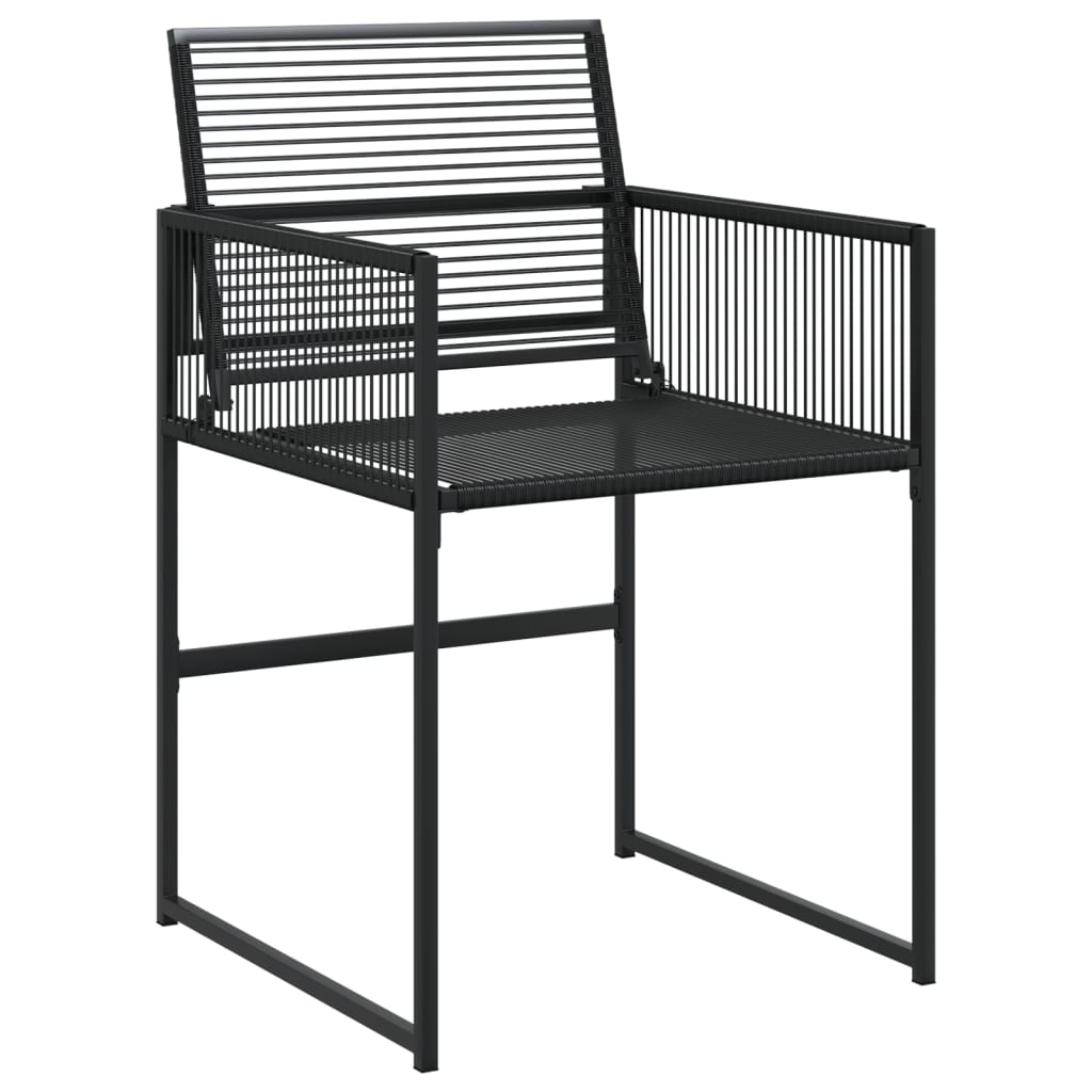 Set mobilier de grădină, 13 piese, negru, poliratan GartenMobel Dekor