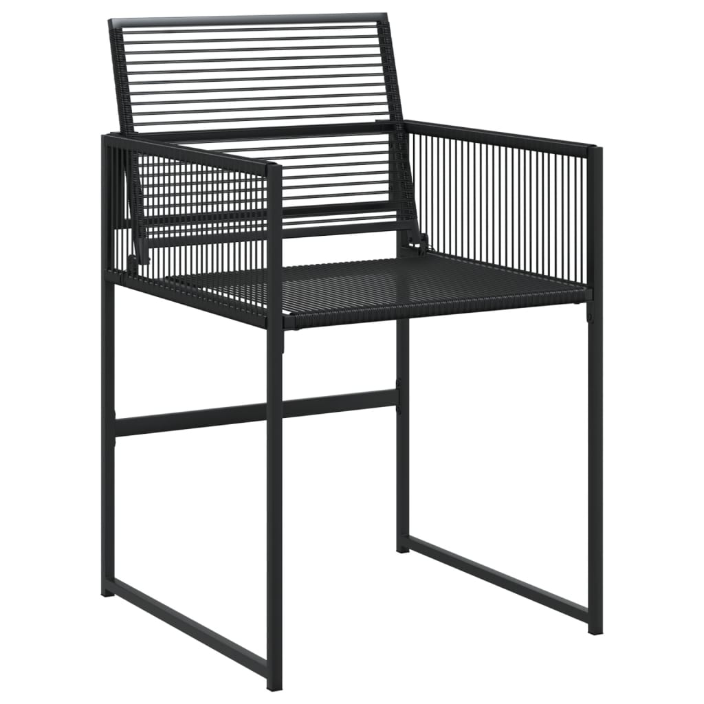 Set mobilier de grădină, 13 piese, negru, poliratan GartenMobel Dekor