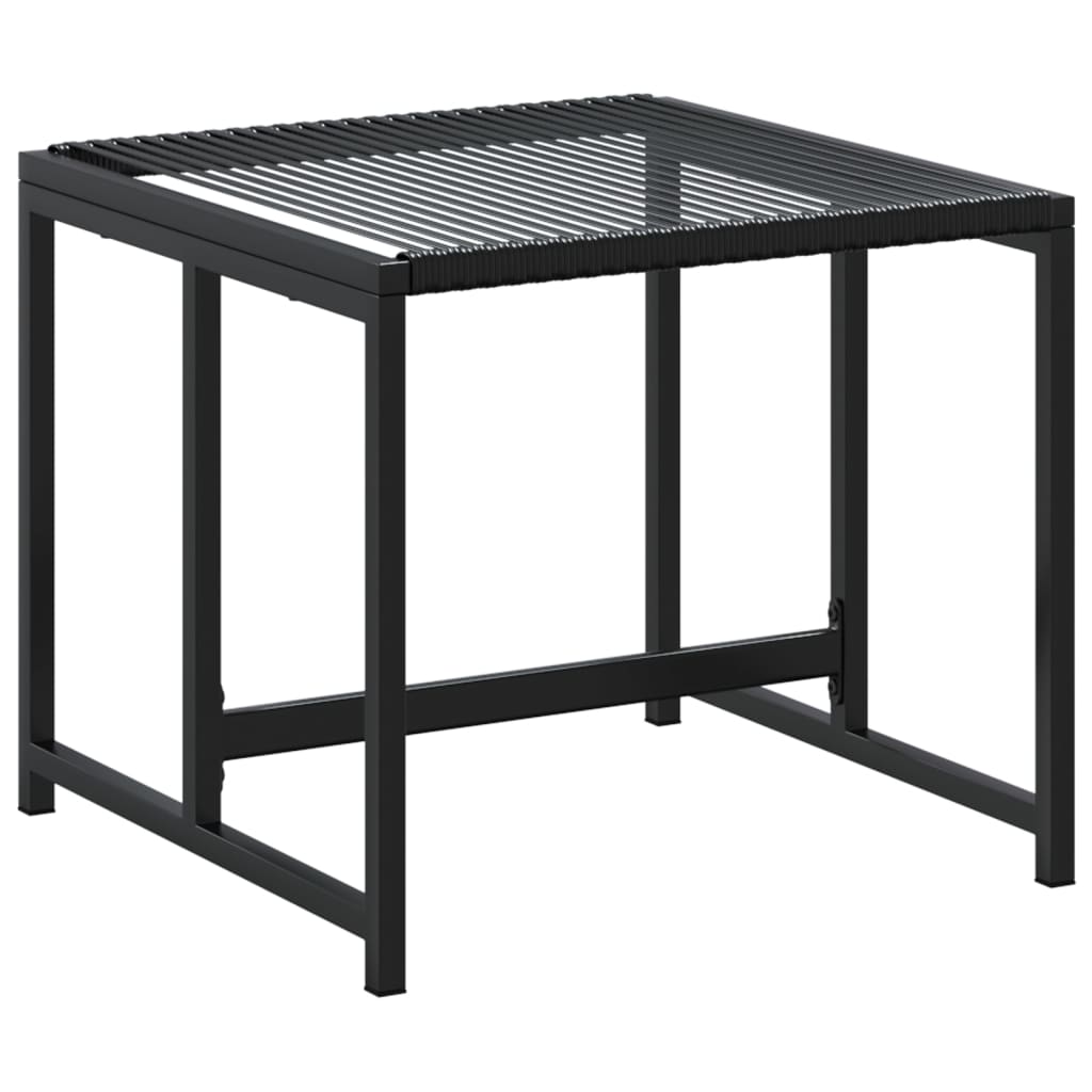 Set mobilier de grădină, 15 piese, negru, poliratan GartenMobel Dekor