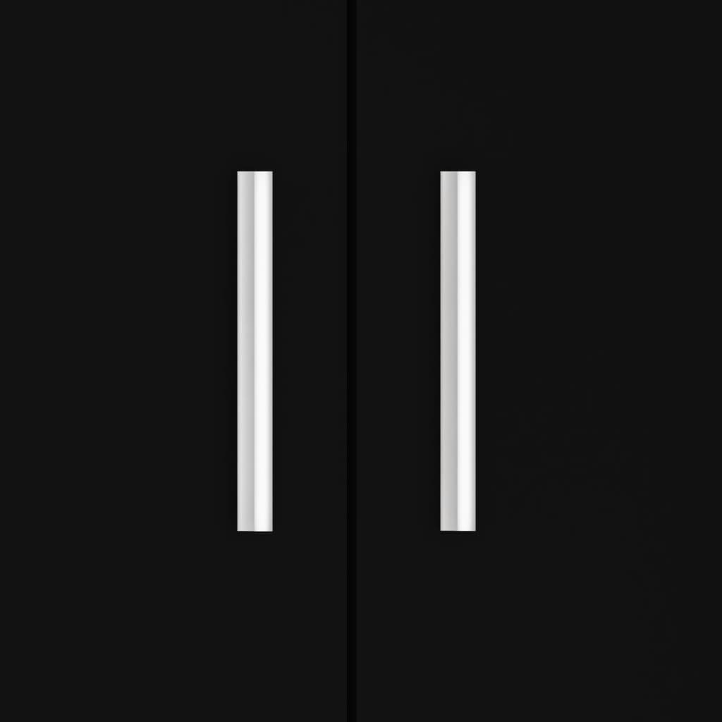 Suport pentru acvariu, negru, 81x36x73 cm, lemn prelucrat GartenMobel Dekor