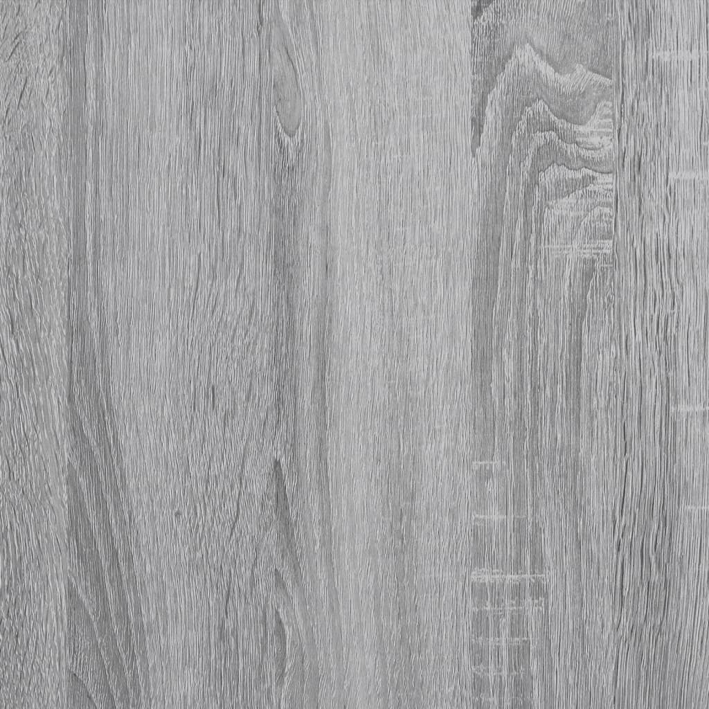 Dulap înalt, gri sonoma, 70x35x180 cm, lemn prelucrat GartenMobel Dekor