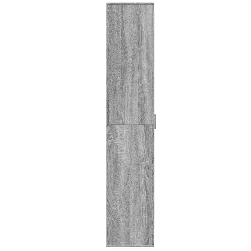 Dulap înalt, gri sonoma, 70x35x180 cm, lemn prelucrat GartenMobel Dekor