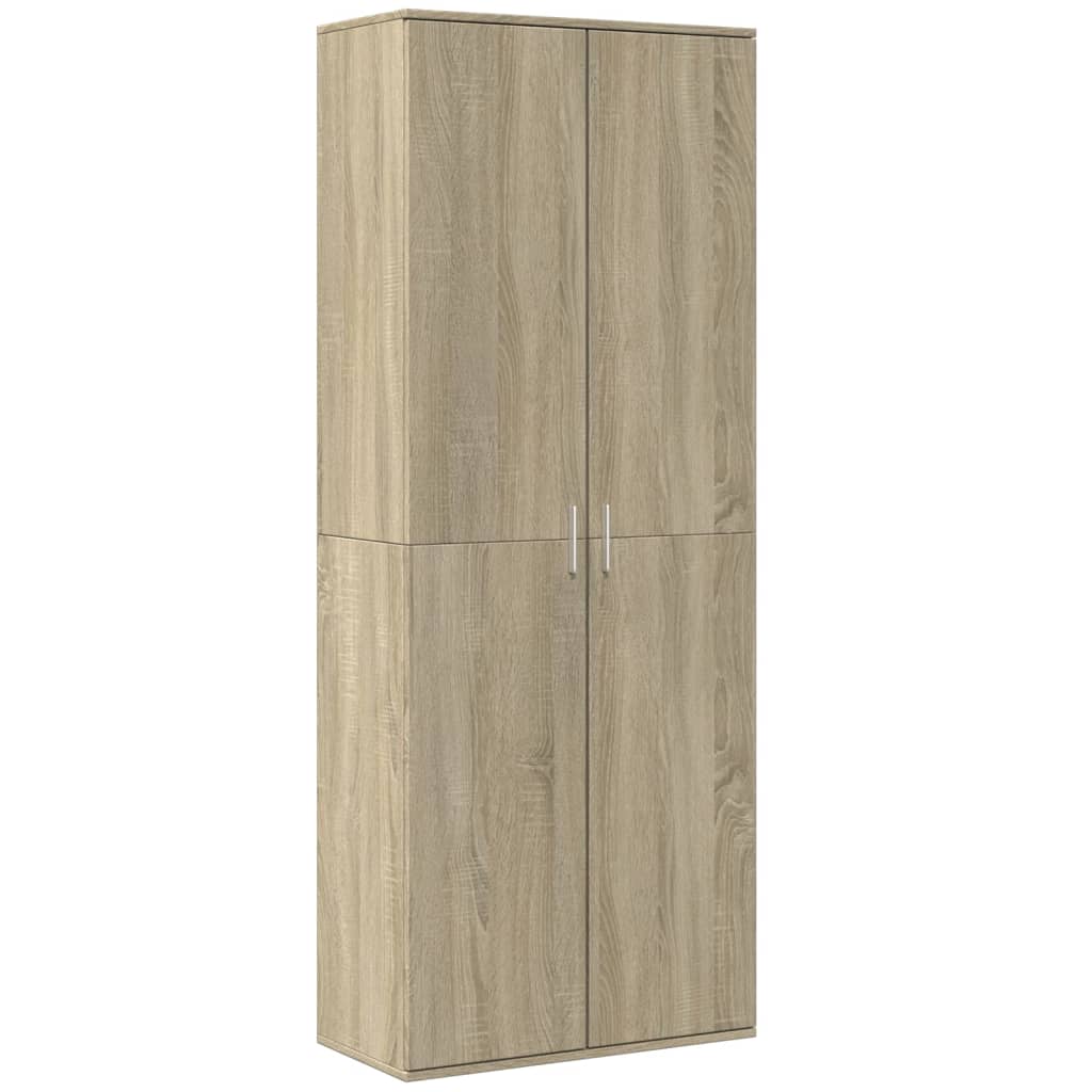 Dulap înalt, stejar sonoma, 70x35x180 cm, lemn prelucrat GartenMobel Dekor