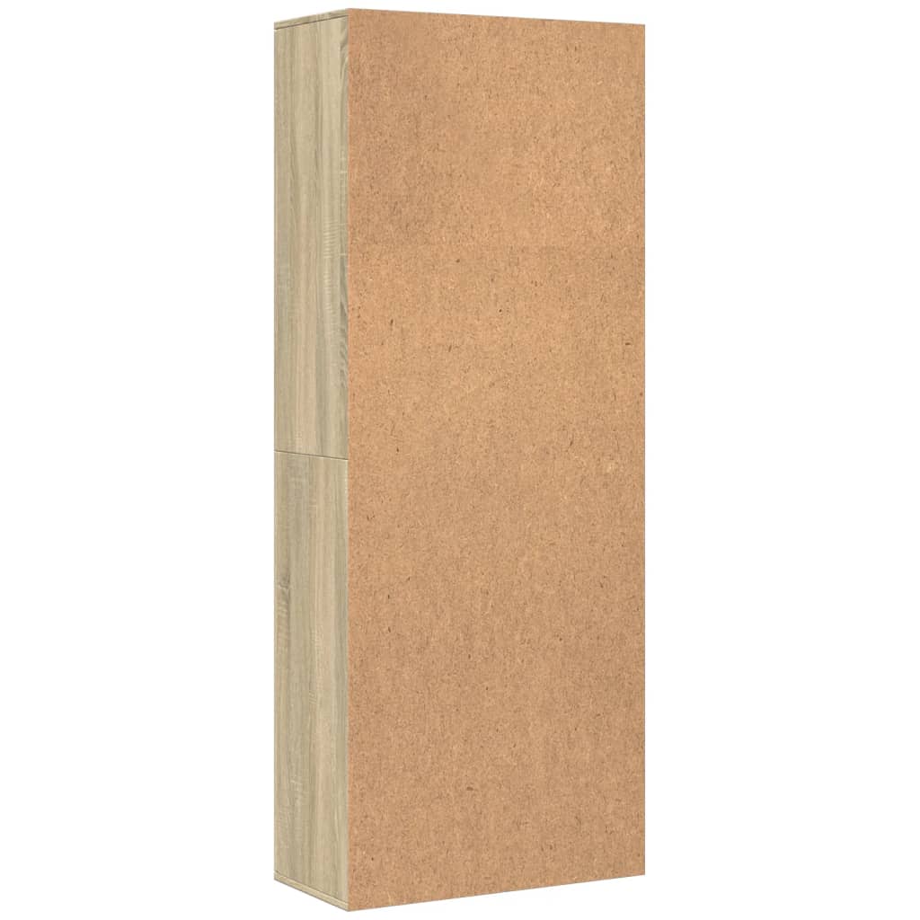 Dulap înalt, stejar sonoma, 70x35x180 cm, lemn prelucrat GartenMobel Dekor