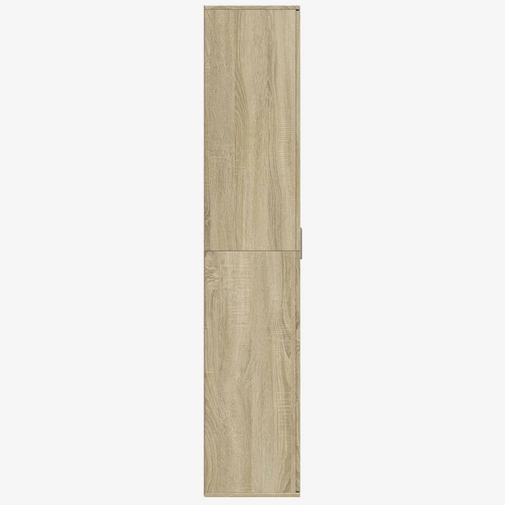 Dulap înalt, stejar sonoma, 80x35x180 cm, lemn prelucrat GartenMobel Dekor