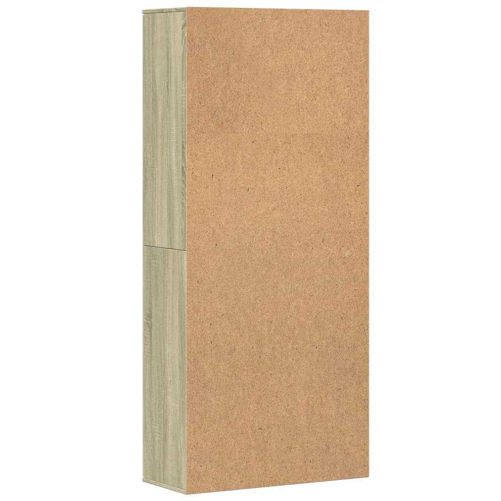 Dulap înalt, stejar sonoma, 80x35x180 cm, lemn prelucrat GartenMobel Dekor
