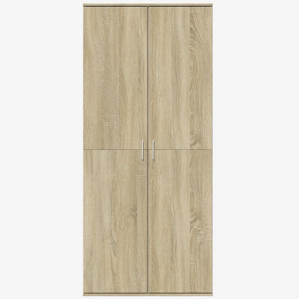 Dulap înalt, stejar sonoma, 80x35x180 cm, lemn prelucrat GartenMobel Dekor