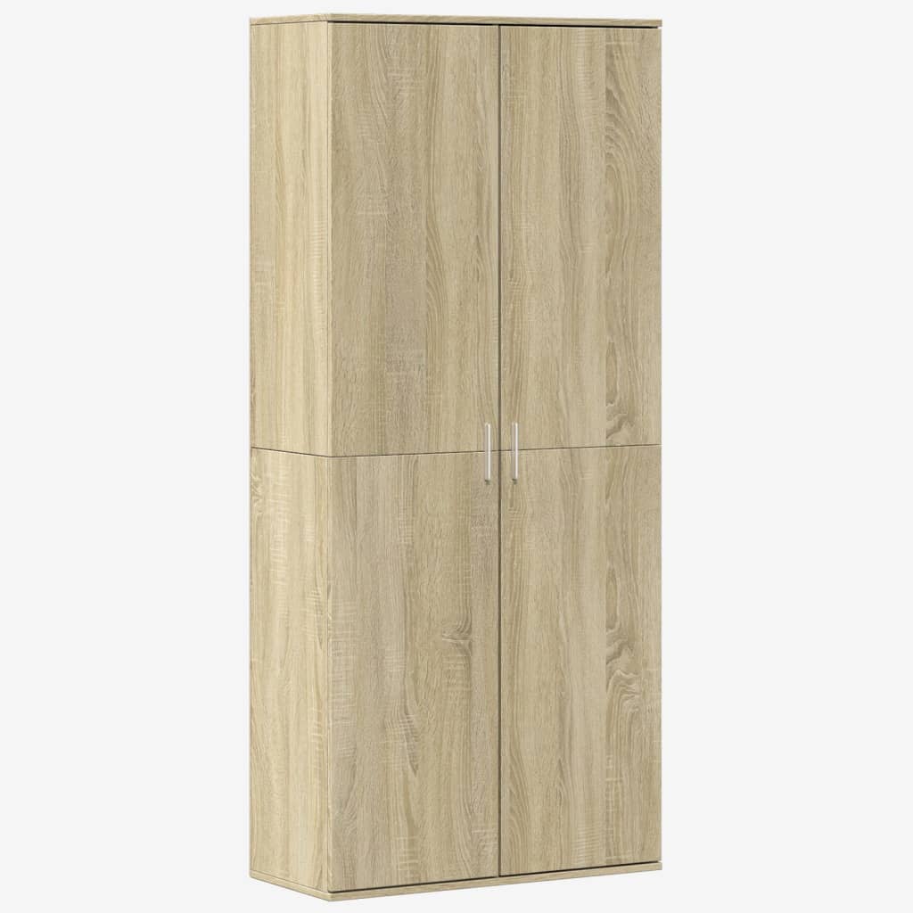Dulap înalt, stejar sonoma, 80x35x180 cm, lemn prelucrat GartenMobel Dekor