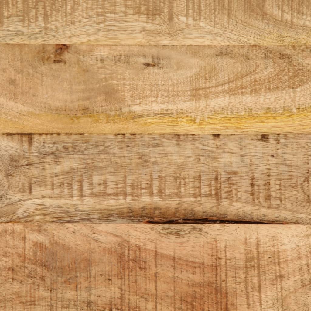 Dulap de pat, 40x30x52,5 cm, lemn masiv de mango brut GartenMobel Dekor