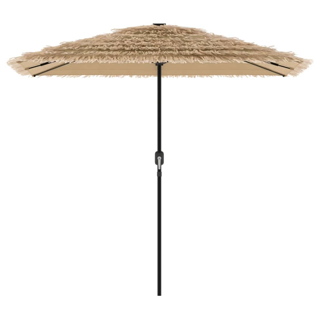 Umbrelă soare de grădină cu stâlp din oțel, maro 248x248x248 cm GartenMobel Dekor